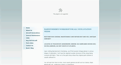 Desktop Screenshot of barnstormersworkshop.com